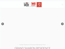Tablet Screenshot of grandsharon-residence.com